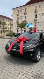 Denrele Edun get a Lexus SUV as his 40th birthday present.jpeg